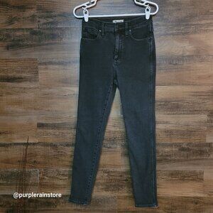 Madewell Jeans Size 28 Skinny 10" High Rise Starkey Wash MA977 Tummy Control